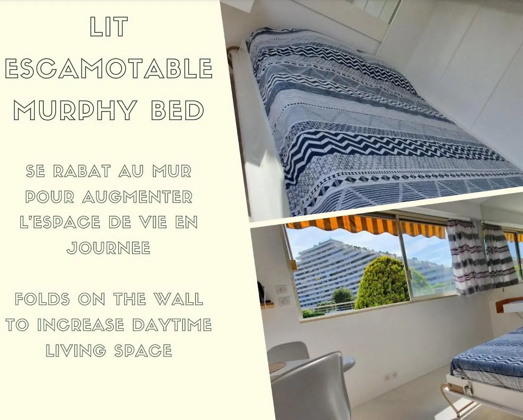 Studio Confort Ensoleille - Fame Marina Baie Des Anges Villeneuve-Loubet France